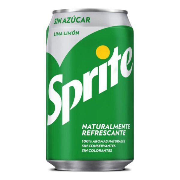 Bebida Sprite en Lata sin Azúcar